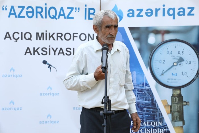 "Məqsədimiz problemlərin həllinə yardımçı olmaqdır" - "Azəriqaz"-ın "Açıq mikrofonu" (FOTO)